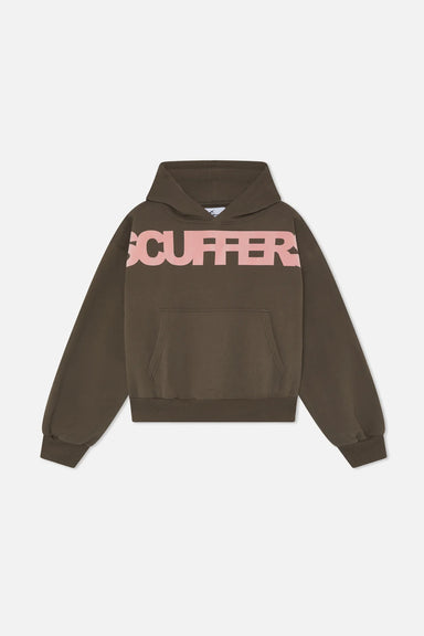 Scuffers Flock Brown Hoodie